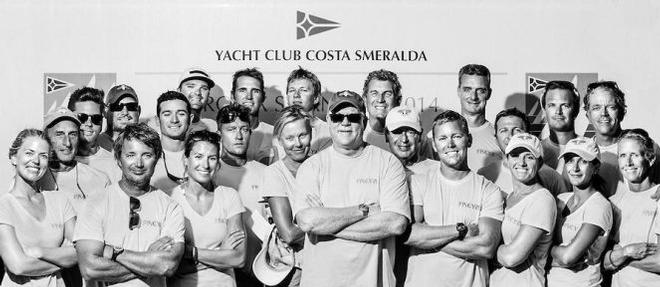 The crew of Swan 90 Freya who competed at the 2014 Rolex Swan Cup - Nautor’s Swan ©  Nautor's Swan